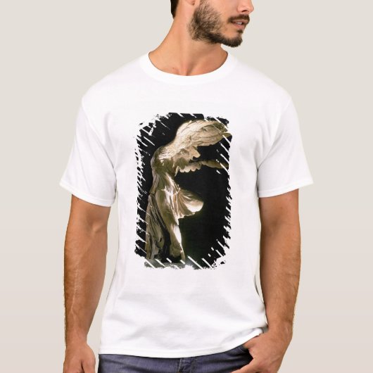 Uitzicht van de overwinning van Samothrace (Parian T-shirt (Voorkant)
