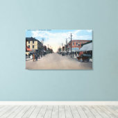 Uitzicht van de Pacific Avenue Canvas Afdruk (Insitu (Houten vloer))