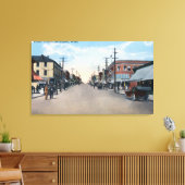 Uitzicht van de Pacific Avenue Canvas Afdruk (Insitu (Woonkamer))