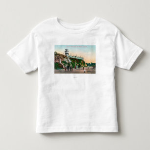Uitzicht van de parapet op de hoogte van Sutro # 2 Kinder Shirts
