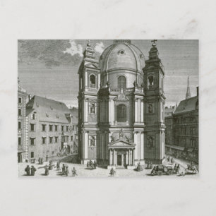 Uitzicht van de Peterskirche Briefkaart