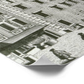 Uitzicht van de Peterskirche Poster (Hoek)