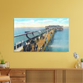 Uitzicht van de pier canvas afdruk (Insitu (Woonkamer))