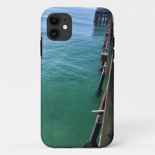 Uitzicht van de Pier, Krantenband, Californië Case-Mate iPhone Case (Achterkant)
