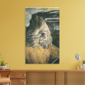 Uitzicht van de pijp canvas afdruk (Insitu (Woonkamer))