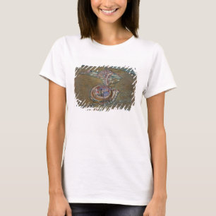 Uitzicht van de Place de Louis le Grand, met een v T-shirt