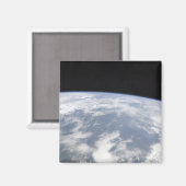 Uitzicht van de planeet Aarde van de ruimte Magneet (Voorkant / Achterkant)