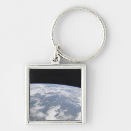 Uitzicht van de planeet Aarde van de ruimte Sleutelhanger (Voorkant)
