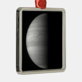 Uitzicht van de planeet Jupiter Metalen Ornament (Rechts)