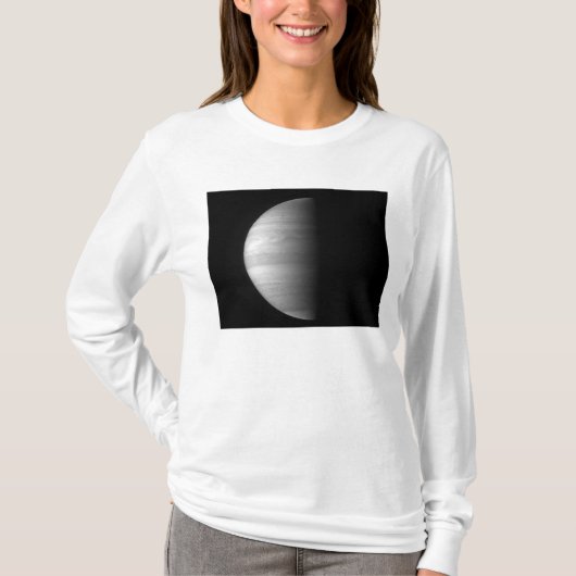 Uitzicht van de planeet Jupiter T-shirt (Voorkant)