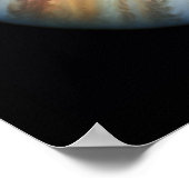 Uitzicht van de Planet Jupiter (Hubble Telescope) Poster (Hoek)