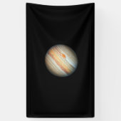 Uitzicht van de Planet Jupiter (Hubble Telescope) Spandoek (Verticaal)