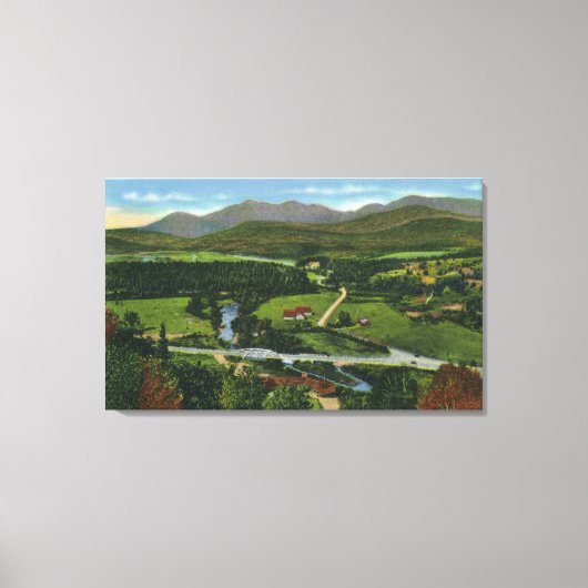 Uitzicht van de pomp van de Olympische Spelen van Canvas Afdruk (Voorkant)