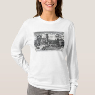 Uitzicht van de poorten bij de ingang van Arsenal T-shirt