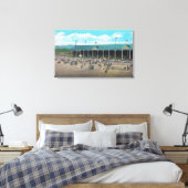 Uitzicht van de prijsvragen canvas afdruk (Insitu (Slaapkamer))
