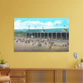 Uitzicht van de prijsvragen canvas afdruk (Insitu (Woonkamer))