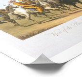 Uitzicht van de Processie van het Sacred Camel pre Poster (Hoek)