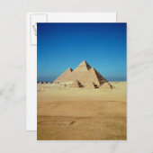 Uitzicht van de Pyramiden Briefkaart (Voorkant / Achterkant)