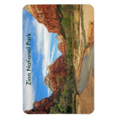 Uitzicht van de rivier de Maagd 2 Magneet (Verticaal)