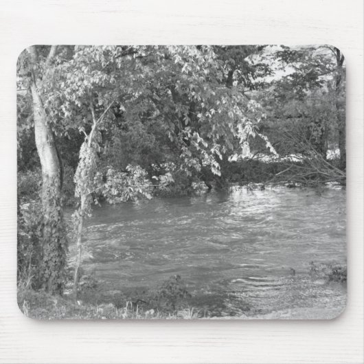 Uitzicht van de rivier muismat (Voorkant)