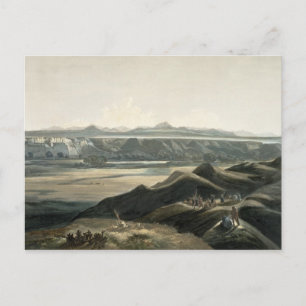 Uitzicht van de Rocky Mountains, bord 44 van Volum Briefkaart