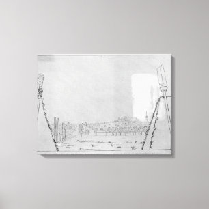 Uitzicht van de Roxborough Church Canvas Afdruk