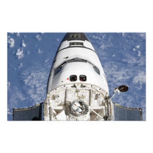 Uitzicht van de ruimteluchthut van Endeavor Foto Afdruk