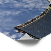 Uitzicht van de ruimteluchthut van Endeavor Poster (Hoek)