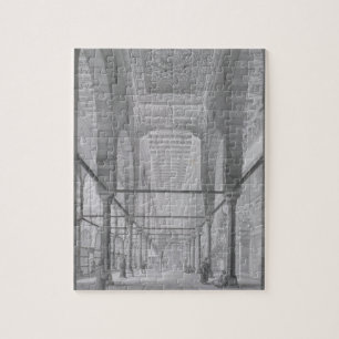 Uitzicht van de sanctie van de moskee van Moyed, p Legpuzzel