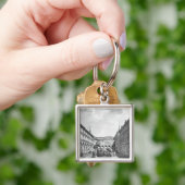 Uitzicht van de scheepswerf van de Mannen bij de C Sleutelhanger (Hand)