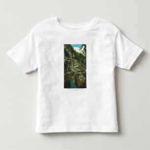 Uitzicht van de Sentry Bridge & Upper Tunnel Kinder Shirts