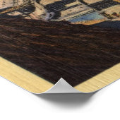 Uitzicht van de Shasta-dam Poster (Hoek)