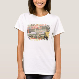 Uitzicht van de Sheffield-hardwarestandaard en de  T-shirt