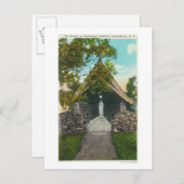 Uitzicht van de Shrine in Sanitarium in Gabriels Briefkaart (Voorkant / Achterkant)