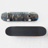 Uitzicht van de skyline van de stad Seattle Skateboard (Horizontaal)