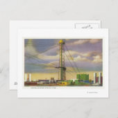 Uitzicht van de Social Science and Sky Ride Briefkaart (Voorkant / Achterkant)