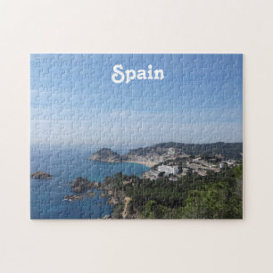Uitzicht van de Spaanse kust Legpuzzel
