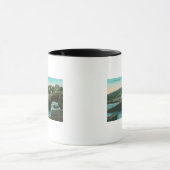 Uitzicht van de Sphinx Head CaveLa Jolla, CA Mok (Midden)