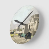 Uitzicht van de spoorweg Manchester en Liverpool, Ronde Klok (Hoek)