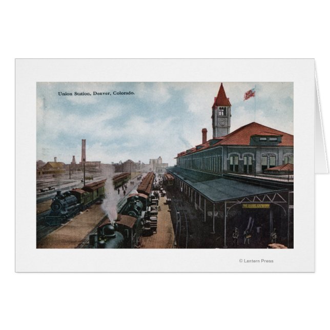 Uitzicht van de spoorweg van het station van de Un (Voorkant Horizontaal)