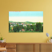 Uitzicht van de stad 18 canvas afdruk (Insitu (Woonkamer))