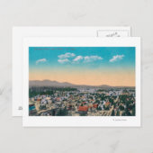 Uitzicht van de stad Coeur d'Alene, ID Briefkaart (Voorkant / Achterkant)