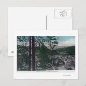 Uitzicht van de stad Guerneville, CA Briefkaart (Voorkant / Achterkant)