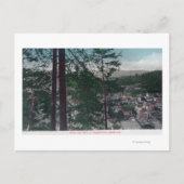 Uitzicht van de stad Guerneville, CA Briefkaart (Voorkant)