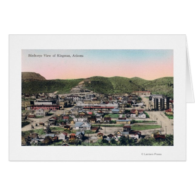 Uitzicht van de stad Kingman, AZ (Voorkant Horizontaal)