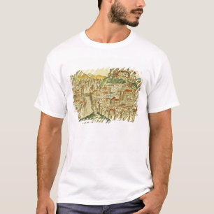 Uitzicht van de stad Krakau (Nure) T-shirt