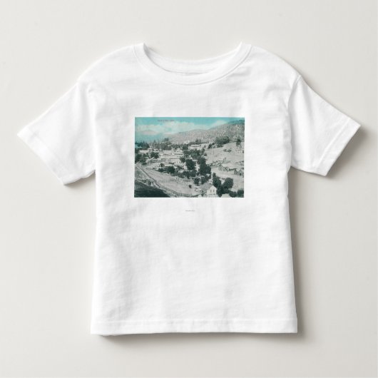 Uitzicht van de stad Mariposa, CA Kinder Shirts (Voorkant)