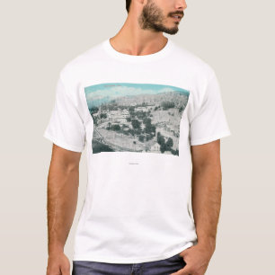Uitzicht van de stad Mariposa, CA T-shirt