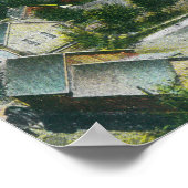 Uitzicht van de stad Murray, ID Poster (Hoek)