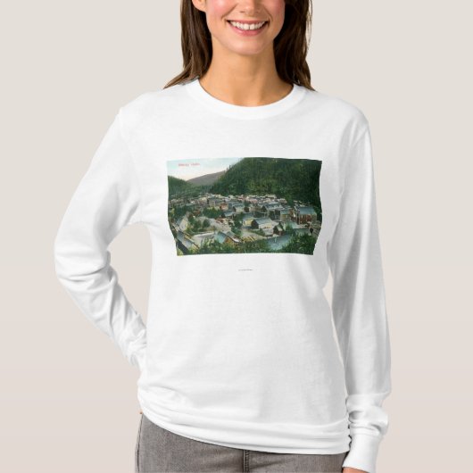 Uitzicht van de stad Murray, ID T-shirt (Voorkant)